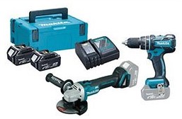 Cordless tools sets