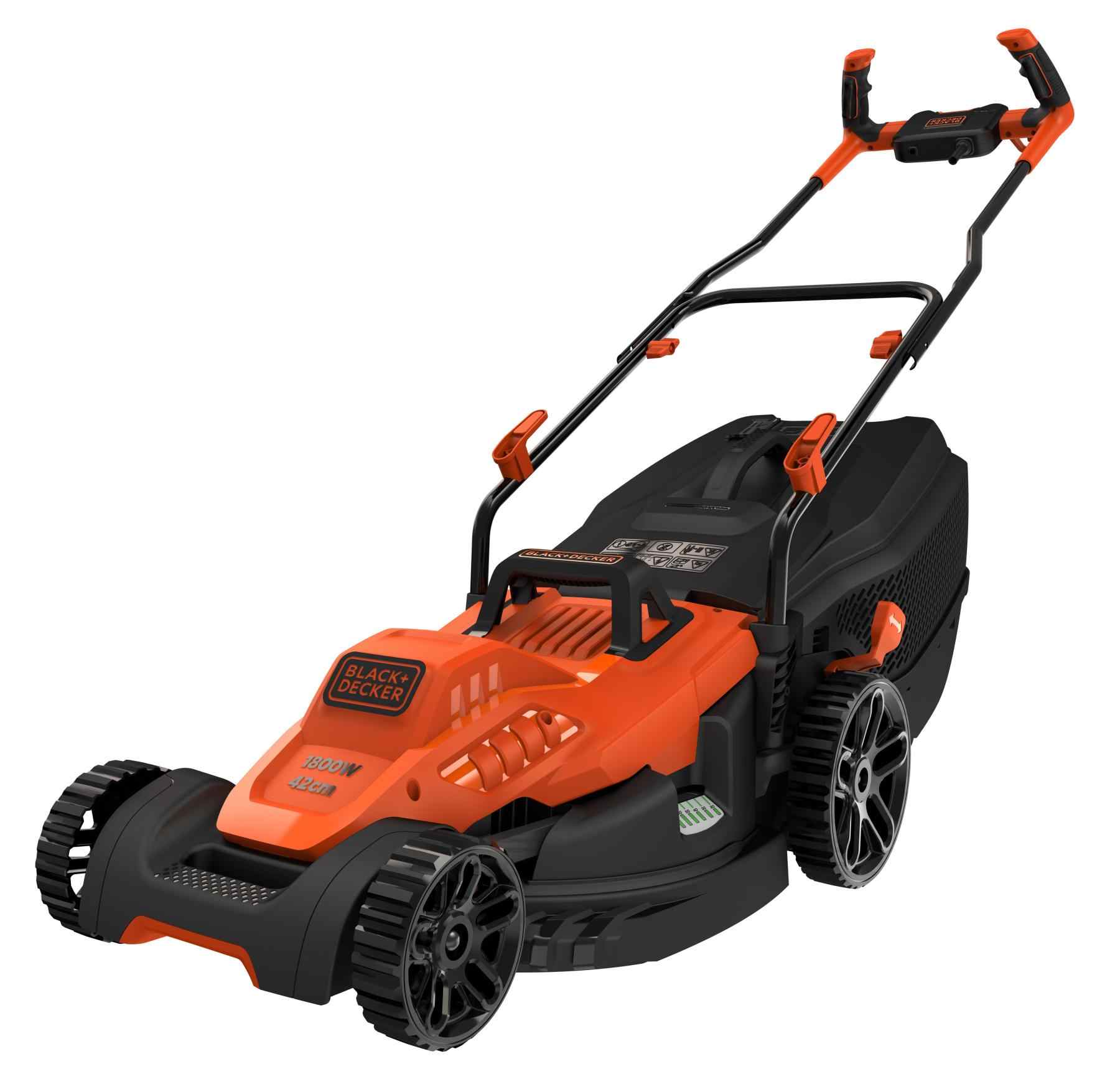 Lawn Mower Black Decker BEMW481BH QS 1800 W electric