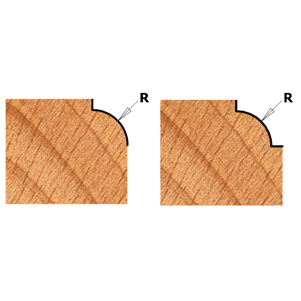 Beading router bit deals profiles