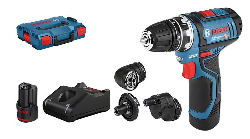 Drill driver Bosch GSR 12V 15 FC Full Set 12V 2x2 0 Ah accu