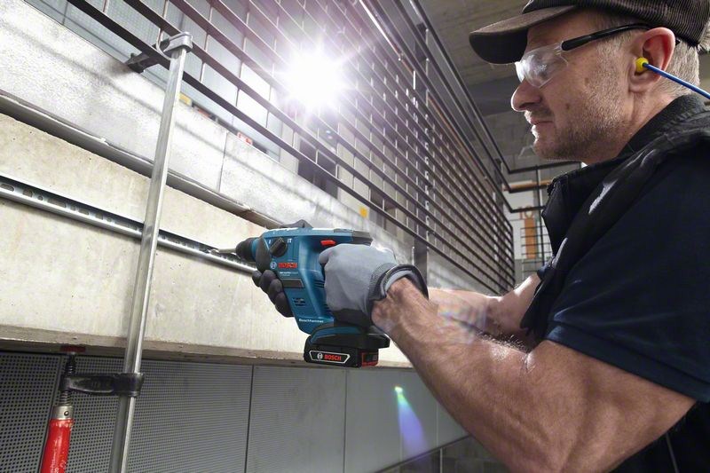 Cordless rotary hammer Bosch GBH 18 V-Li Compact Solo; 1 J; SDS-plus  (without battery and charger) - 0611905300 - Hammer drills